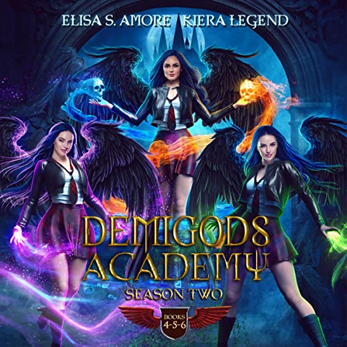 Couverture de Demigods Academy: Season Two (Books 4, 5, 6)