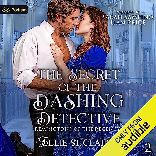 The Secret of the Dashing Detective Audiolivro Por Ellie St. Clair capa