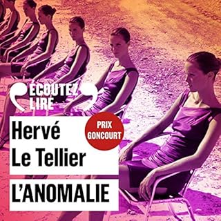 L'anomalie Audiolibro Por Hervé Le Tellier arte de portada