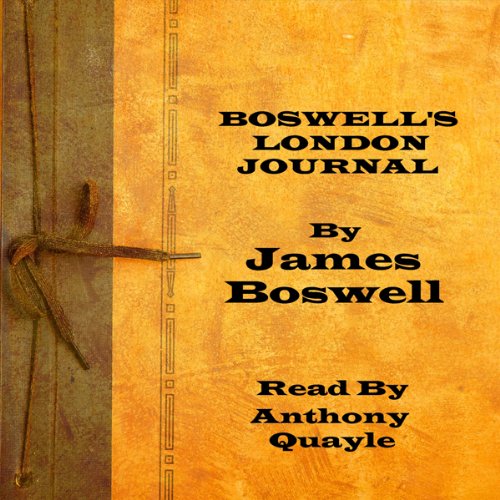 Boswell's London Journal Audiolibro Por James Boswell arte de portada