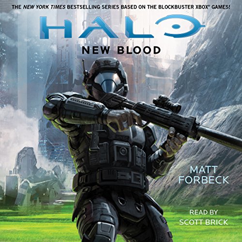 Halo: New Blood Audiolibro Por Matt Forbeck arte de portada