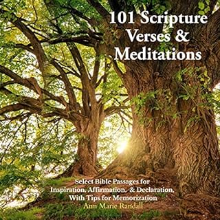 101 Scripture Verses & Meditations Audiobook By Ann Marie Randall cover art