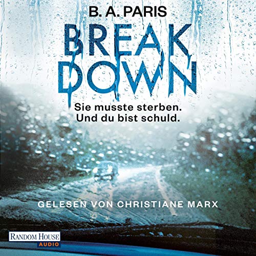 Breakdown Audiolibro Por B. A. Paris arte de portada