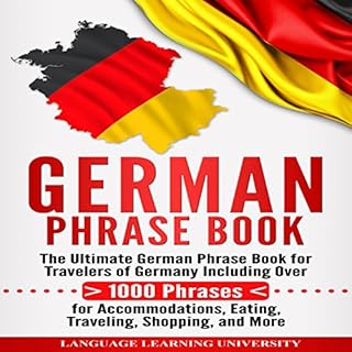 German Phrase Book Audiolibro Por Language Learning University arte de portada