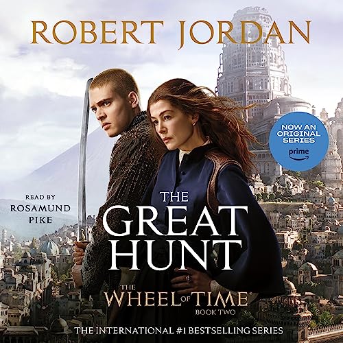 The Great Hunt Audiolibro Por Robert Jordan arte de portada