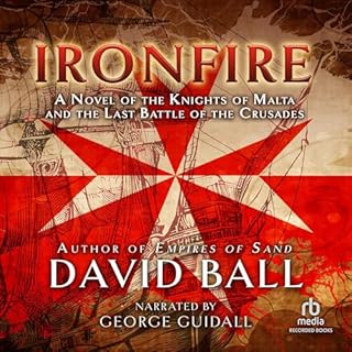 Ironfire Audiolibro Por David Ball arte de portada