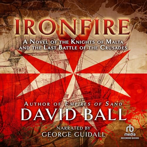 Ironfire Audiolibro Por David Ball arte de portada