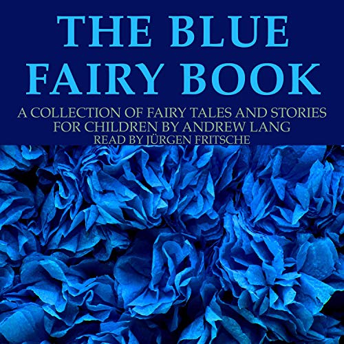 The blue fairy book cover art