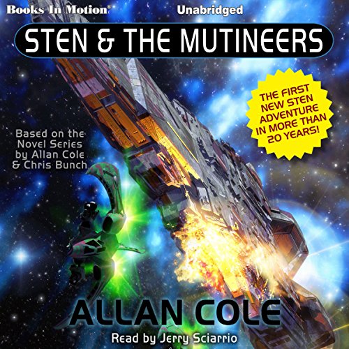 Sten and the Mutineers Audiolivro Por Allan Cole capa