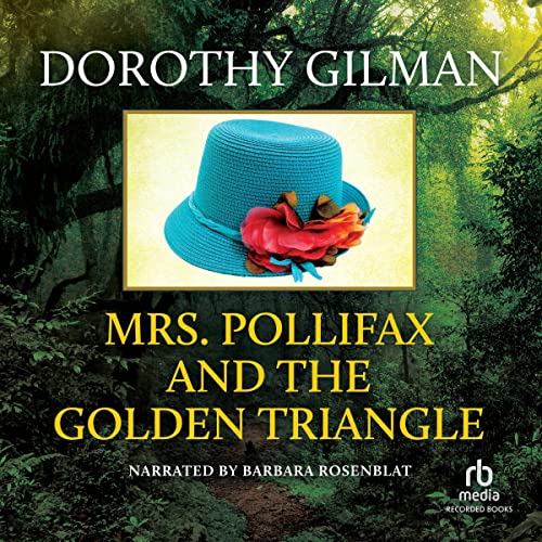 Mrs. Pollifax and the Golden Triangle Audiolibro Por Dorothy Gilman arte de portada