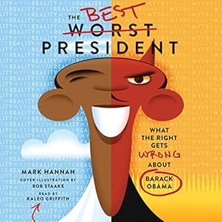 The Best Worst President Audiolibro Por Mark Hannah arte de portada