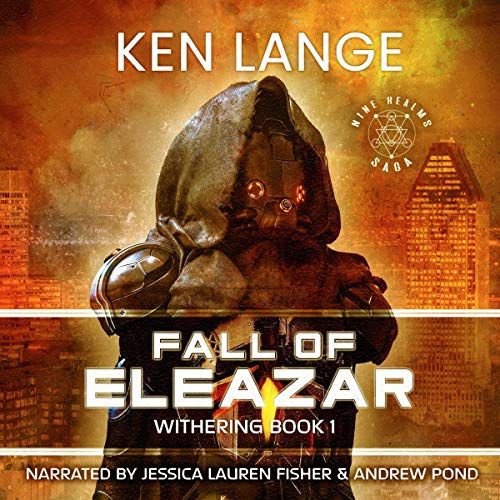 Fall of Eleazar: Nine Realms Saga Audiolibro Por Ken Lange arte de portada