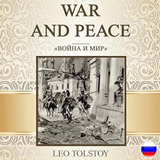 War and Peace (Russian Edition) Audiolibro Por Leo Tolstoy arte de portada