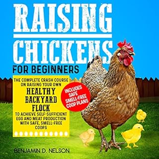 Raising Chickens for Beginners Audiobook By Benjamin D. Nelson cover art