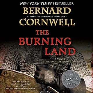 The Burning Land Audiolibro Por Bernard Cornwell arte de portada