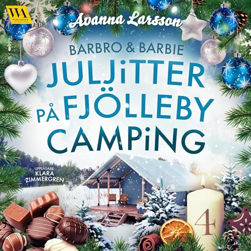 Juljitter på Fjölleby camping 4 Audiolivro Por Avanna Larsson capa