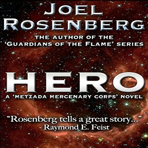 Hero Audiolibro Por Joel Rosenberg arte de portada