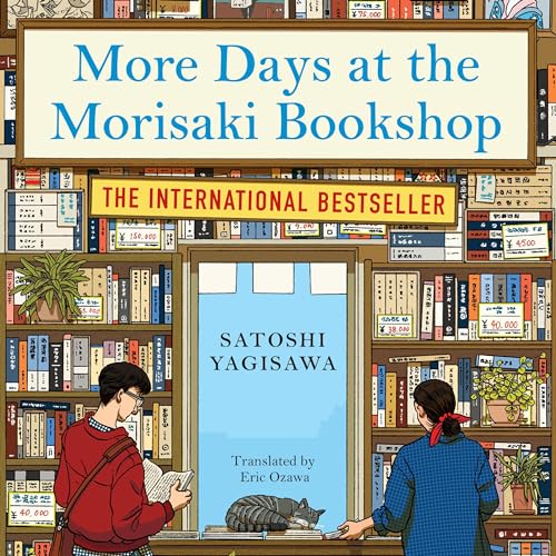 More Days at the Morisaki Bookshop Audiolibro Por Satoshi Yagisawa, Eric Ozawa arte de portada