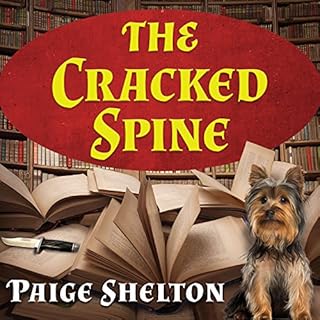 The Cracked Spine Audiolibro Por Paige Shelton arte de portada