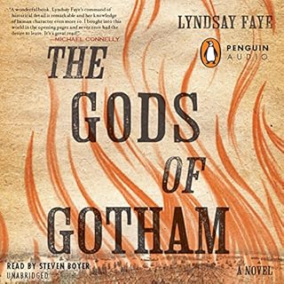 The Gods of Gotham Audiobook By Lyndsay Faye cover art