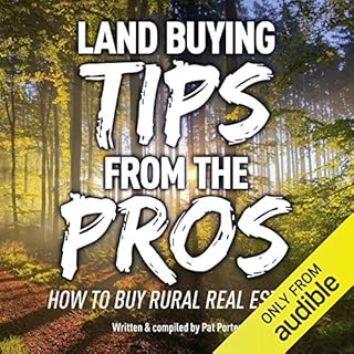 Land Buying Tips from the Pros Audiolibro Por Pat Porter arte de portada