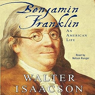 Benjamin Franklin: An American Life Audiolibro Por Walter Isaacson arte de portada