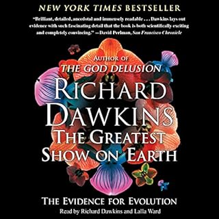 The Greatest Show on Earth Audiolibro Por Richard Dawkins arte de portada