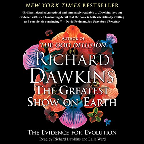 The Greatest Show on Earth Audiolibro Por Richard Dawkins arte de portada