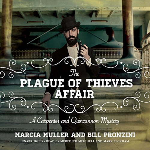 The Plague of Thieves Affair Audiolivro Por Marcia Muller, Bill Pronzini capa