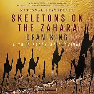 Skeletons on the Zahara Audiolibro Por Dean King arte de portada