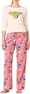 Image of Amazon Essentials DC Conjunto de Pijama en Franela Mujer