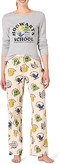 Image of Amazon Essentials Harry Potter Conjunto de Pijama en Franela Mujer