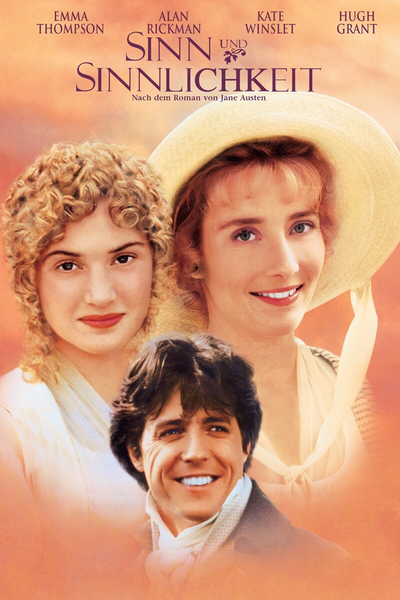 Hugh Grant, Emma Thompson, and Kate Winslet in Sense and Sensibility (1995)