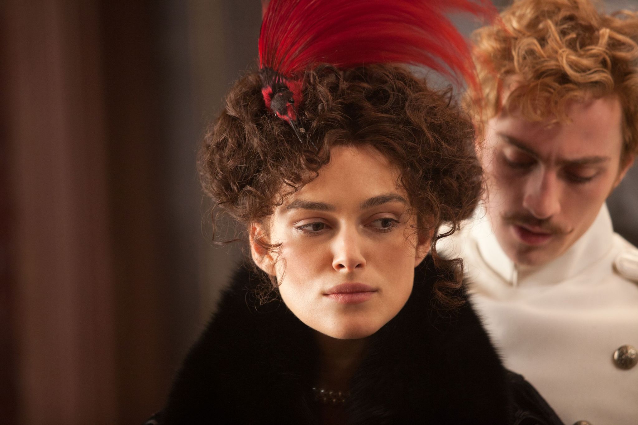 Keira Knightley and Aaron Taylor-Johnson in Anna Karenina (2012)