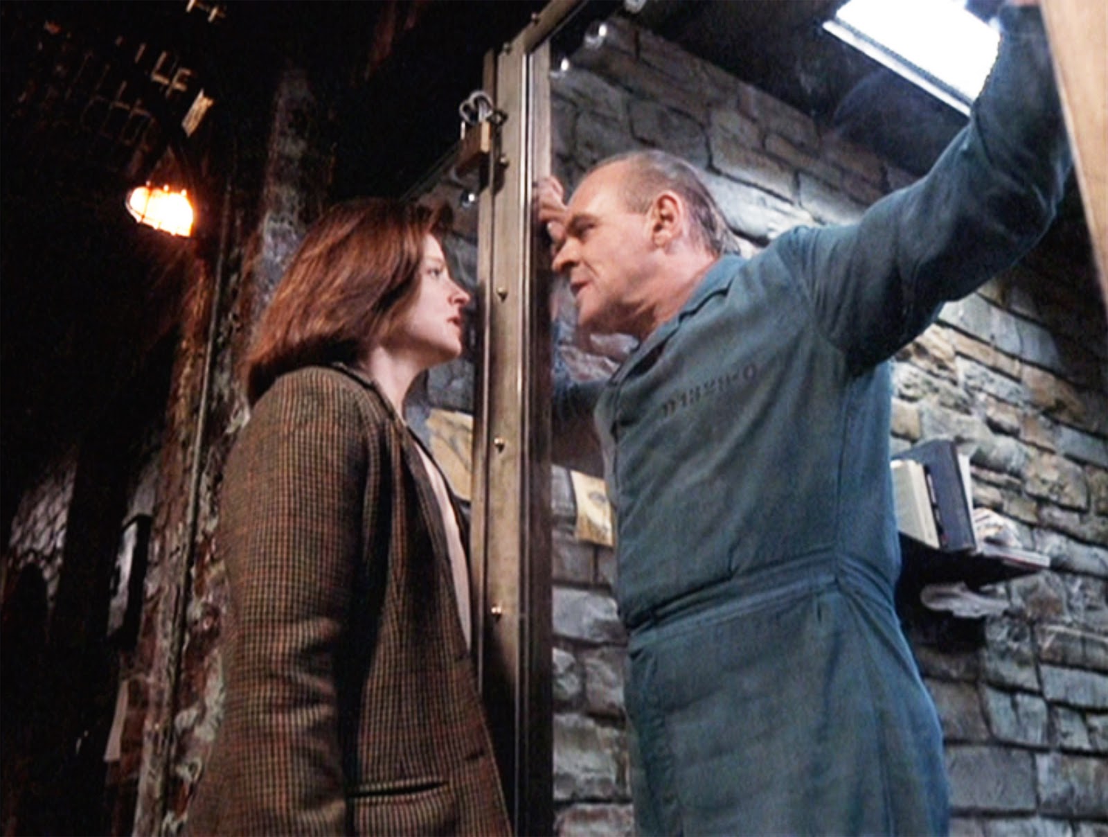 Answer: Dr. Hannibal Lecter in The Silence of the Lambs (1991)