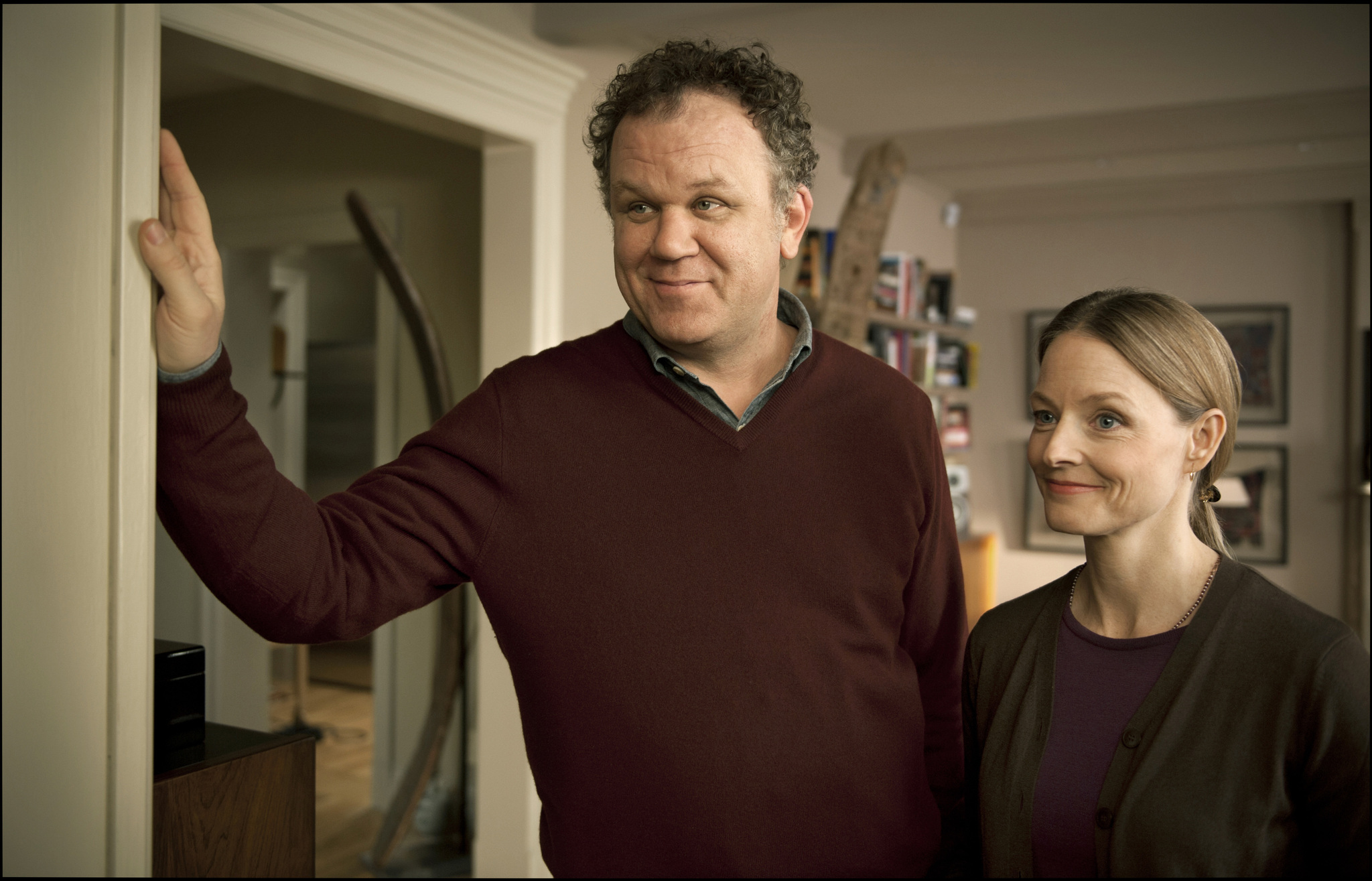 Jodie Foster and John C. Reilly in Carnage (2011)