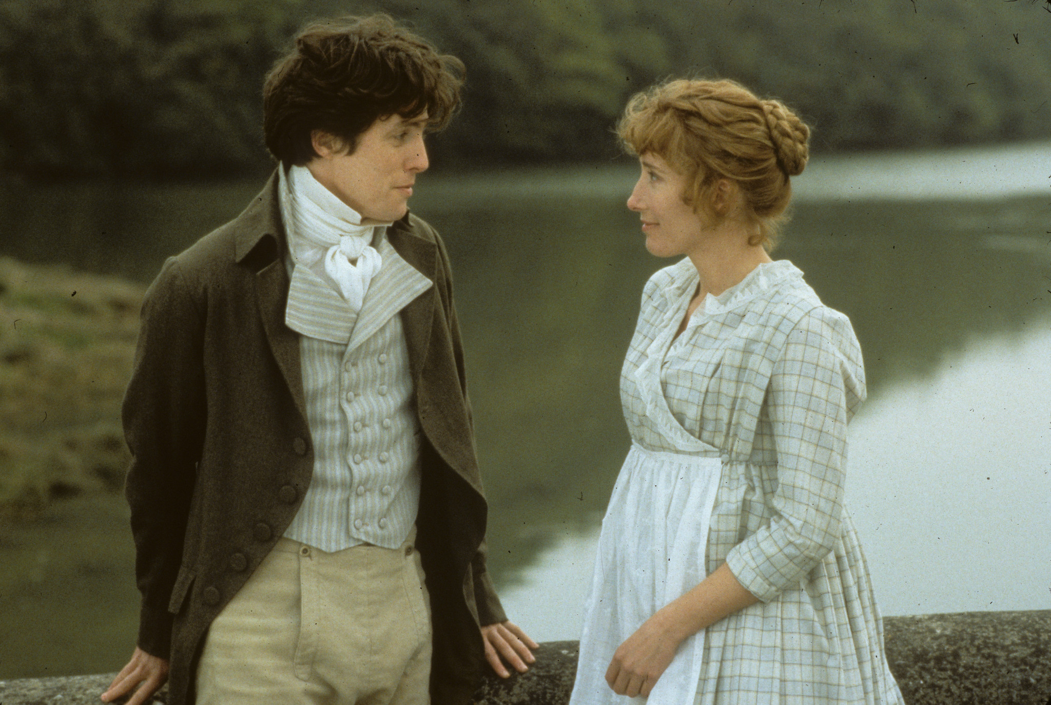 Hugh Grant and Emma Thompson in Sense and Sensibility (1995)