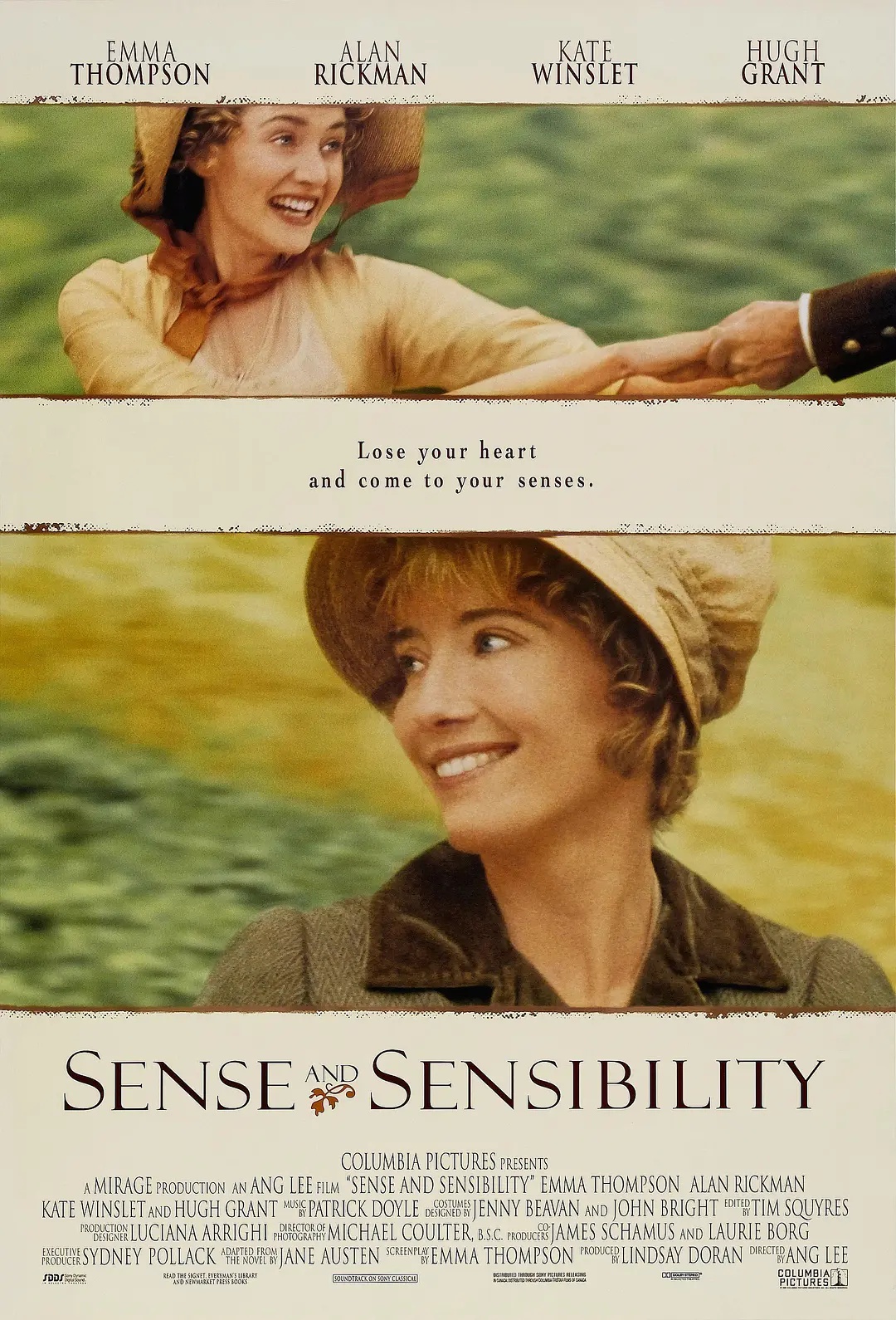 Emma Thompson and Kate Winslet in Sense and Sensibility (1995)