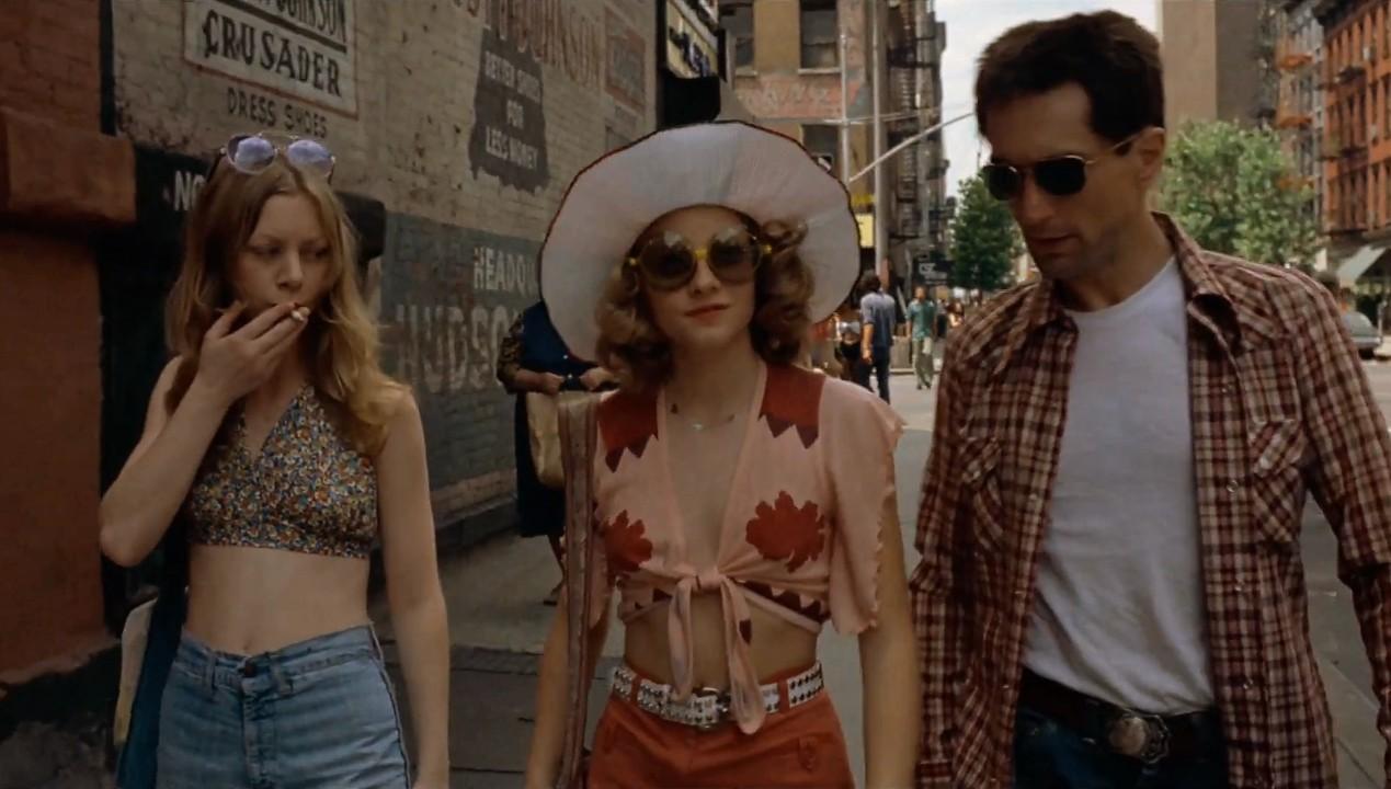 Robert De Niro, Jodie Foster, and Billie Perkins in Taxi Driver (1976)