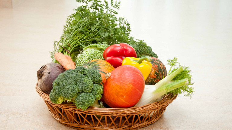 Bunter Gemüsekorb - Gesunde Ernährung - Heilfasten - Naturheilkunde - Immanuel Krankenhaus Berlin