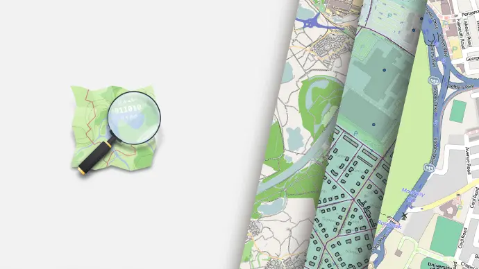 OSM maps screenshot