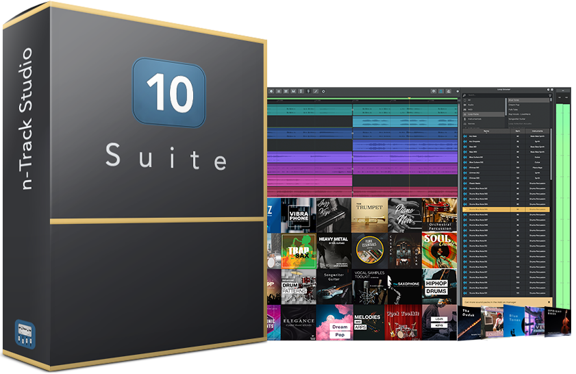 n-Track Studio Suite Edition for Windows and Mac