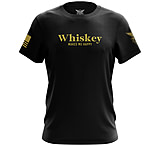 Image of We the People Holsters Whiskey Makes Me Happy Short Sleeve Shirt 0BAA099B