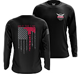 Image of We the People Holsters Hold The Line - Fire Rescue Long Sleeve Shirt 687BC803