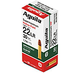 Image of Aguila Ammunition .22LR Case Lot Super Max 30 Grain Copper-Plated Hollow Point Brass Case Ammunition