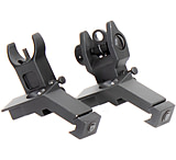 Image of AIM Sports Inc AR Low Profile 45 Degree Flip-Up Sight Set