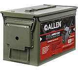 Allen 50 Cal Steel Ammo Can, Olive Green, 5950