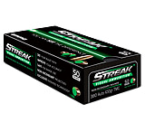 Ammo, Inc. Streak .380 Auto 100 Grain TMC Brass Cased Green Pistol Ammo, 50 Rounds, 380100TMC-STRK-GRN-50