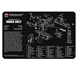 Image of BECK TEK, LLC (TEKMAT) TEKR17RUGERSR22 Ruger SR22 Handgun Cleaning Mat 11&quot;x17&quot;x