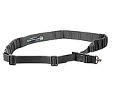 Blue Force Gear UDC Padded Bungee One Point Sling With Push Button Adapter, Black, UDC-200-BG-PB-BK